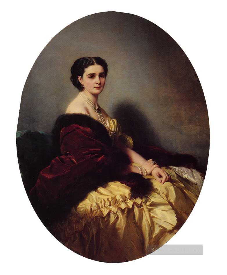 Madame Sofya Petrowna Naryschkina Königtum Porträt Franz Xaver Winterhalter Ölgemälde